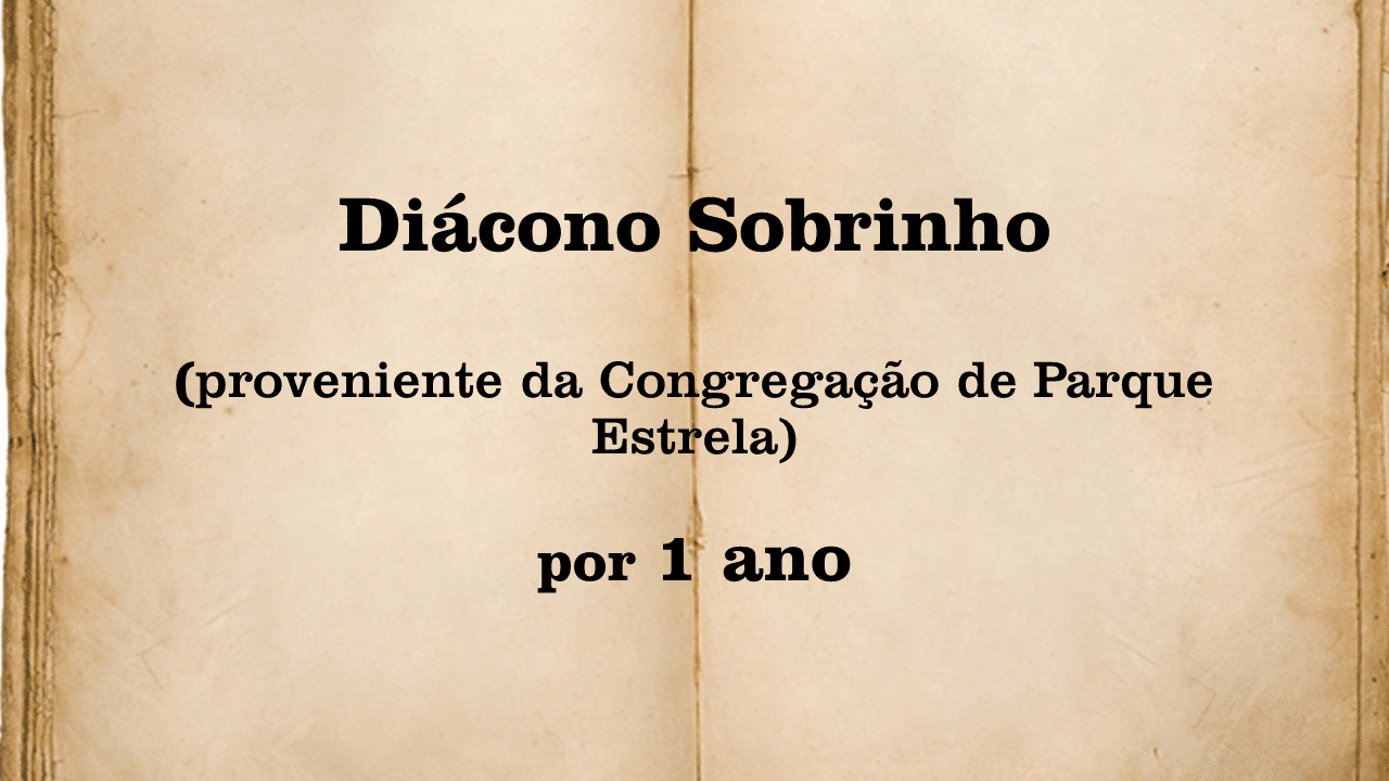Diácono Sobrinho